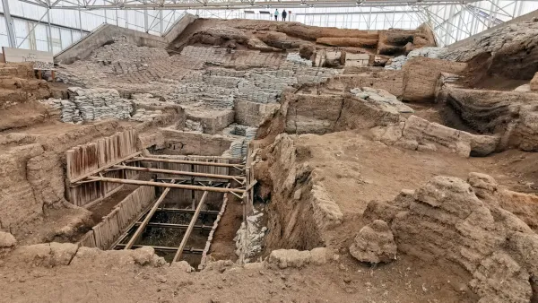 Çatalhöyük, 7400 BC, Konya, Turkey